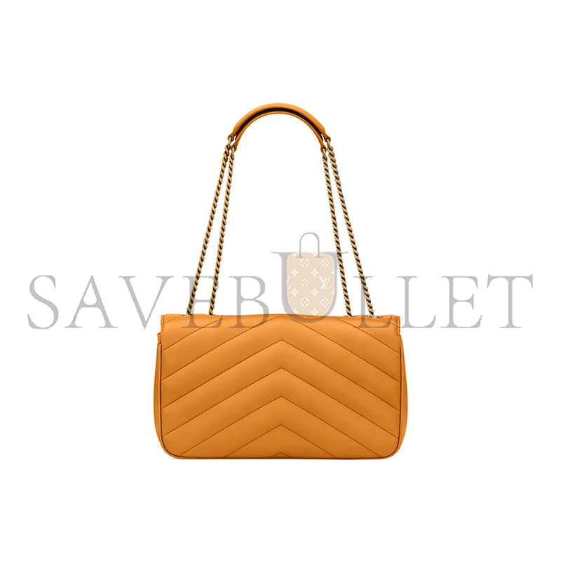 YSL LOULOU MEDIUM IN MATELASSÉ LAMBSKIN 801439AAEAX7923 (29*17*8cm)